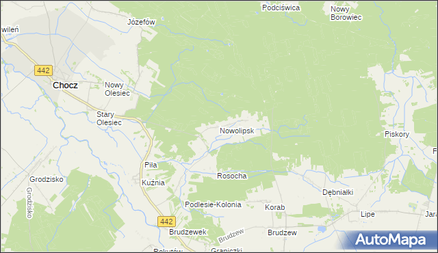 mapa Nowolipsk, Nowolipsk na mapie Targeo