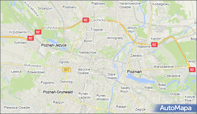 mapa Przepadek, Przepadek na mapie Targeo