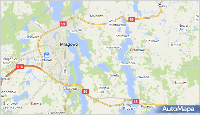 mapa Troszczykowo, Troszczykowo na mapie Targeo