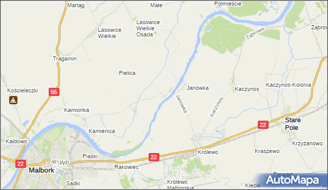 mapa Szawałd, Szawałd na mapie Targeo