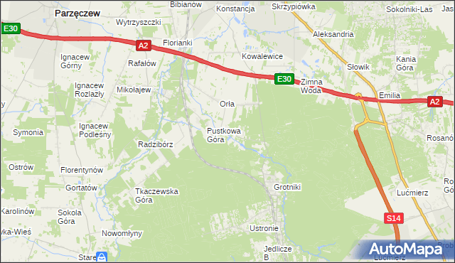 mapa Duraj, Duraj na mapie Targeo
