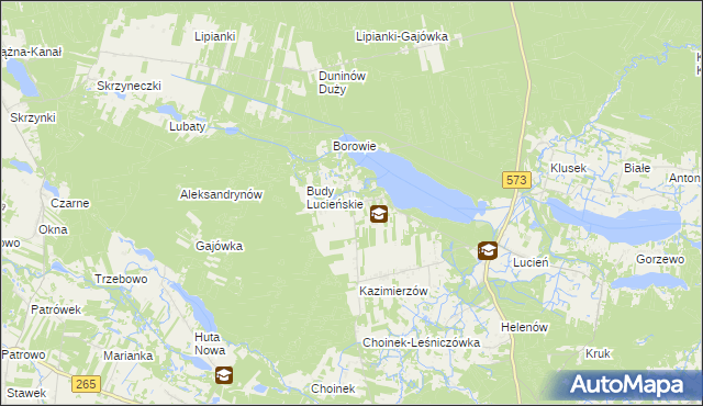 mapa Miałkówek, Miałkówek na mapie Targeo