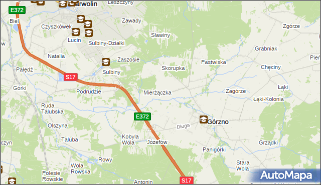 mapa Reducin, Reducin na mapie Targeo