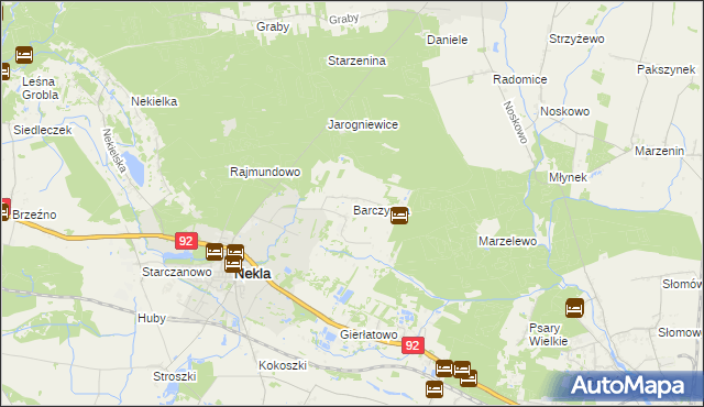 mapa Barczyzna, Barczyzna na mapie Targeo