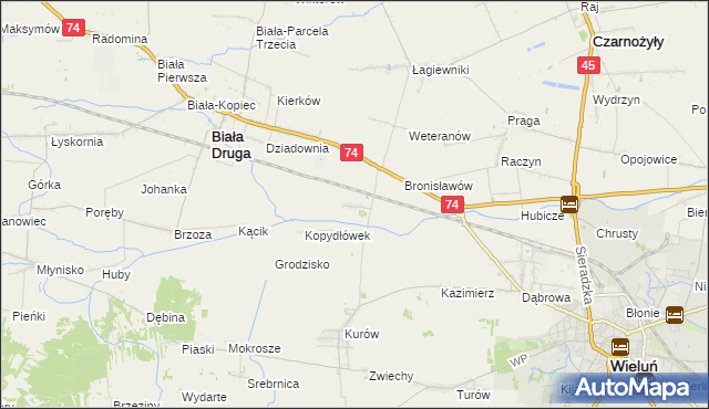 mapa Kopydłów, Kopydłów na mapie Targeo