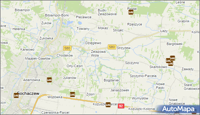 mapa Nowe Mostki, Nowe Mostki na mapie Targeo