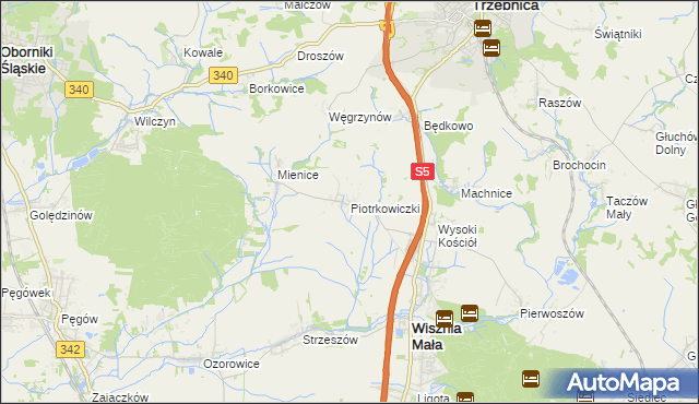 mapa Piotrkowiczki, Piotrkowiczki na mapie Targeo