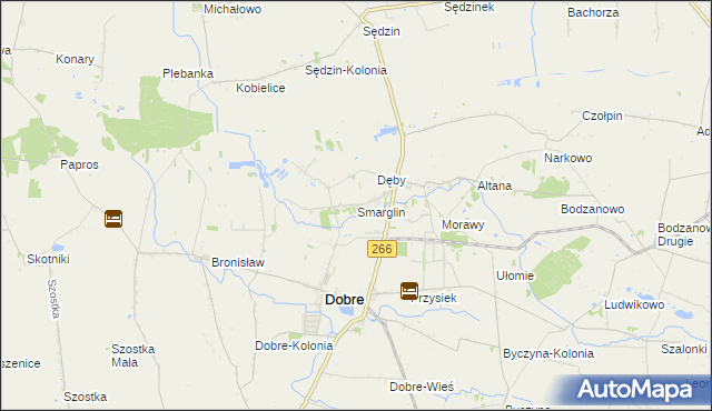 mapa Smarglin, Smarglin na mapie Targeo