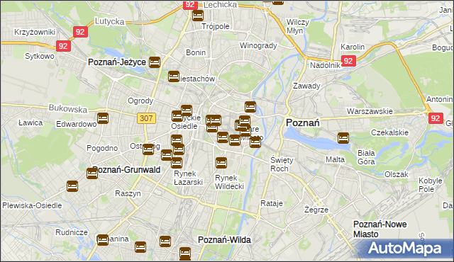 mapa Święty Marcin, Święty Marcin na mapie Targeo