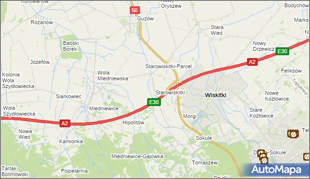 mapa Starowiskitki, Starowiskitki na mapie Targeo