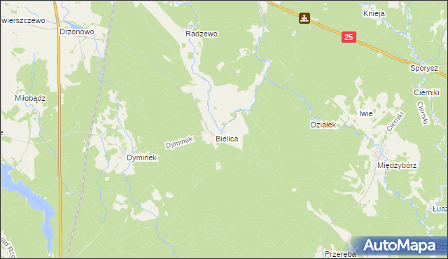 mapa Koleśnik, Koleśnik na mapie Targeo