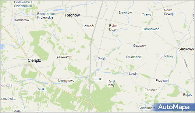 mapa Rylsk, Rylsk na mapie Targeo