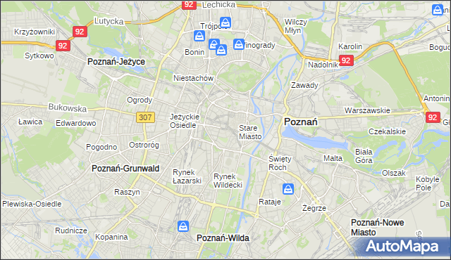 mapa Święty Marcin, Święty Marcin na mapie Targeo