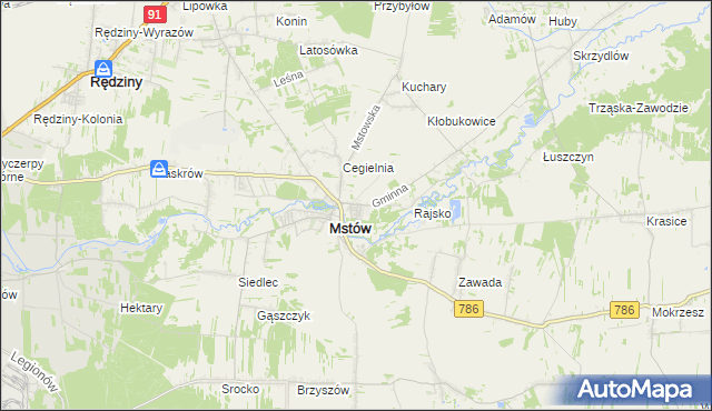 mapa Wancerzów, Wancerzów na mapie Targeo