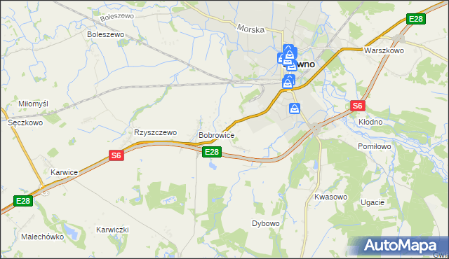 mapa Bobrowiczki, Bobrowiczki na mapie Targeo