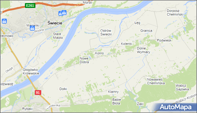 mapa Górne Wymiary, Górne Wymiary na mapie Targeo