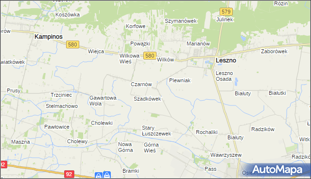 mapa Podrochale, Podrochale na mapie Targeo