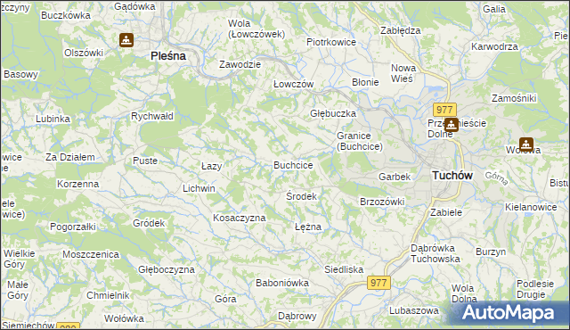 mapa Meszna Opacka, Meszna Opacka na mapie Targeo