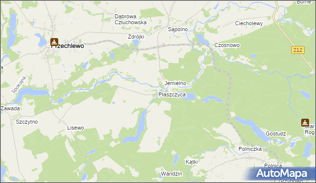 mapa Płaszczyca, Płaszczyca na mapie Targeo