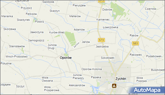 mapa Świechów, Świechów na mapie Targeo