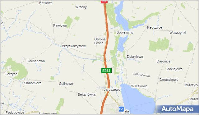 mapa Brzyskorzystewko, Brzyskorzystewko na mapie Targeo