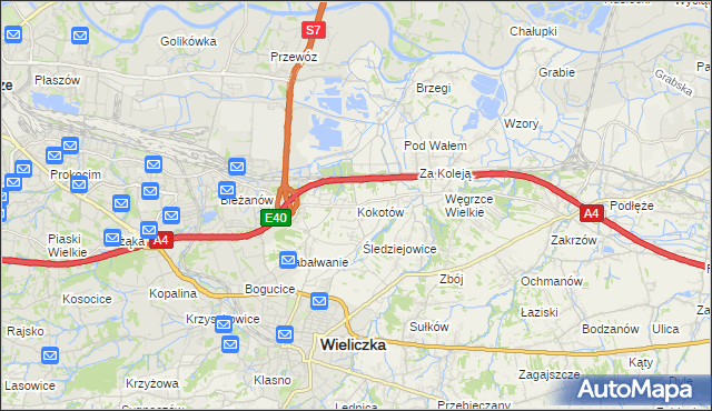 mapa Kokotów, Kokotów na mapie Targeo