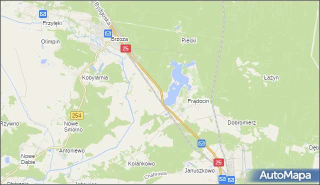 mapa Chmielniki gmina Nowa Wieś Wielka, Chmielniki gmina Nowa Wieś Wielka na mapie Targeo