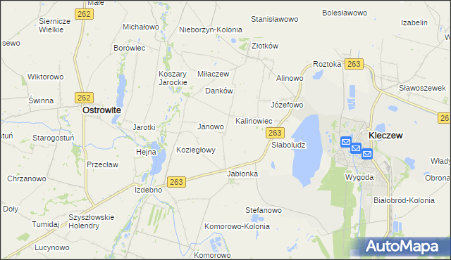 mapa Danków A, Danków A na mapie Targeo