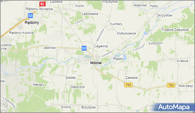 mapa Wancerzów, Wancerzów na mapie Targeo