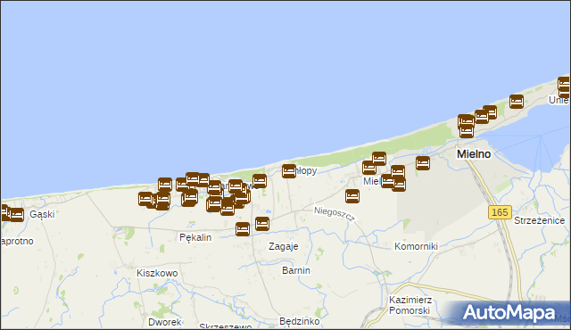 mapa Chłopy, Chłopy na mapie Targeo