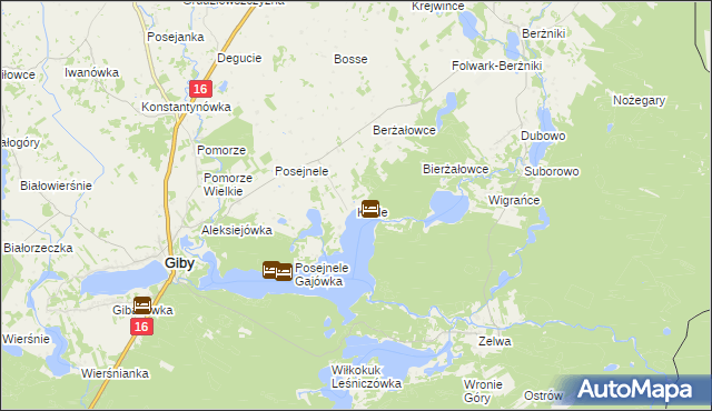 mapa Kukle, Kukle na mapie Targeo
