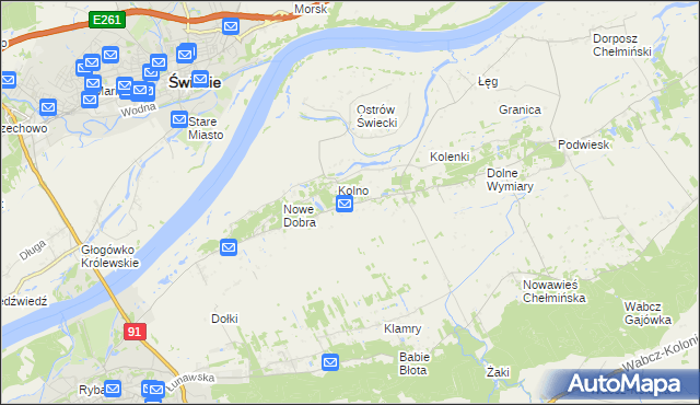 mapa Górne Wymiary, Górne Wymiary na mapie Targeo