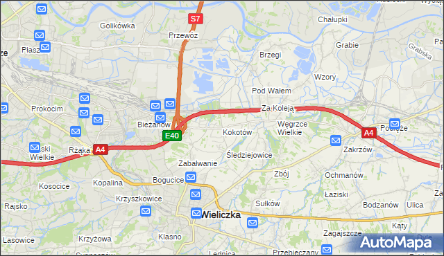 mapa Kokotów, Kokotów na mapie Targeo
