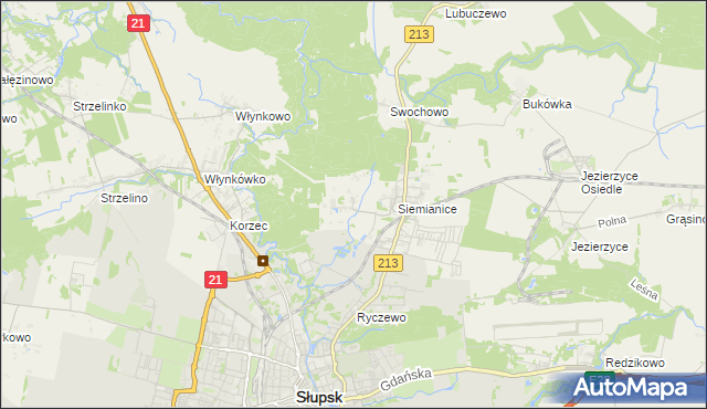 mapa Niewierowo, Niewierowo na mapie Targeo