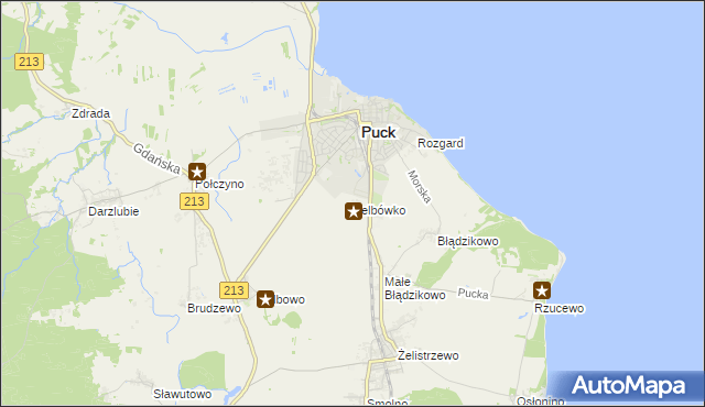 mapa Celbówko, Celbówko na mapie Targeo