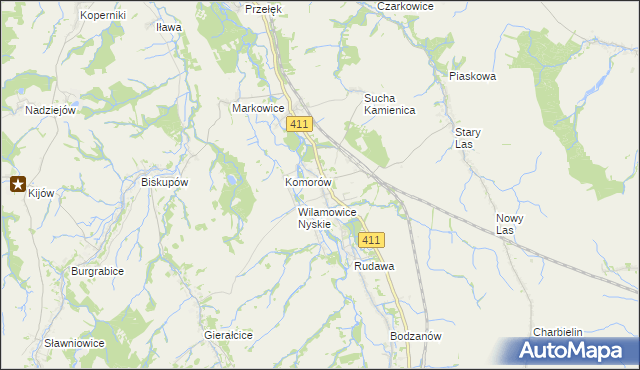 mapa Nowy Świętów, Nowy Świętów na mapie Targeo