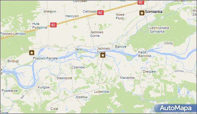 mapa Ślężany, Ślężany na mapie Targeo
