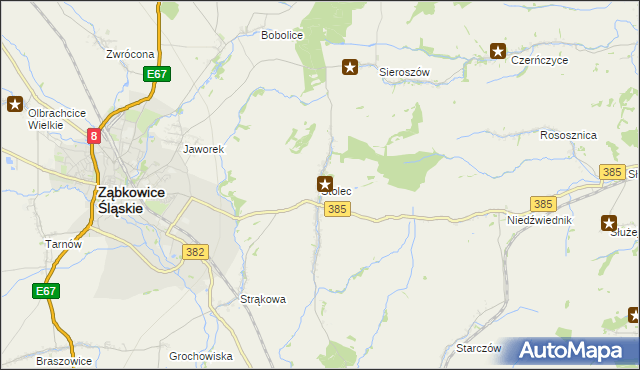 mapa Stolec gmina Ząbkowice Śląskie, Stolec gmina Ząbkowice Śląskie na mapie Targeo