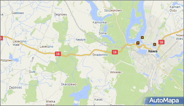 mapa Stradomno, Stradomno na mapie Targeo