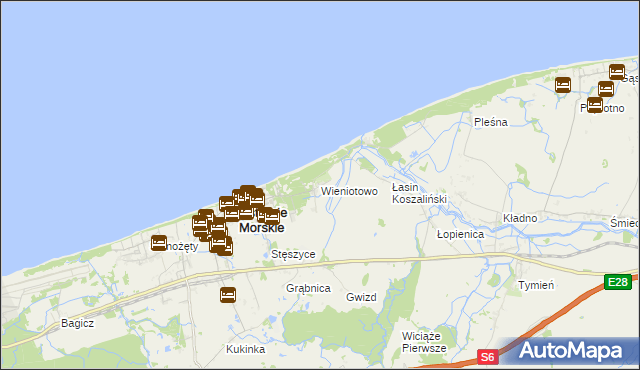 mapa Wieniotowo, Wieniotowo na mapie Targeo