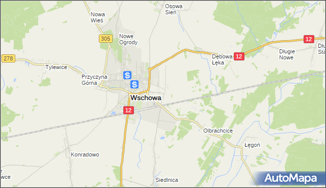 mapa Przyczyna Dolna, Przyczyna Dolna na mapie Targeo
