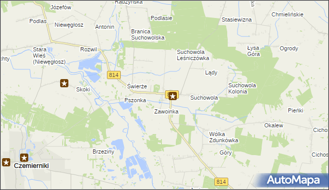 mapa Kuraszew, Kuraszew na mapie Targeo