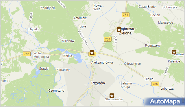 mapa Święta Anna, Święta Anna na mapie Targeo