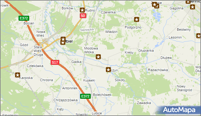 mapa Wola Sufczyńska, Wola Sufczyńska na mapie Targeo