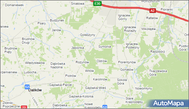 mapa Eufemia, Eufemia na mapie Targeo