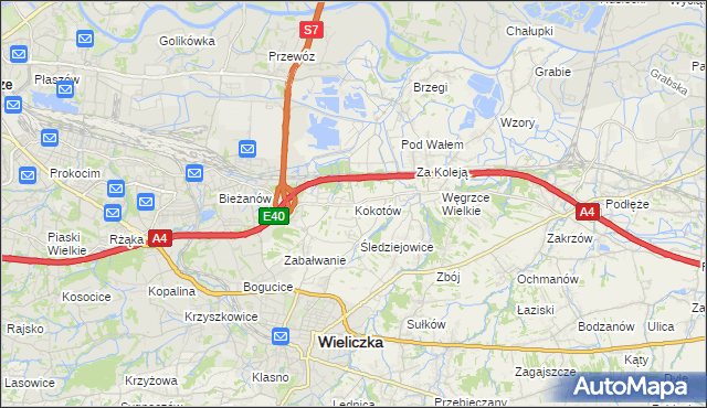 mapa Kokotów, Kokotów na mapie Targeo
