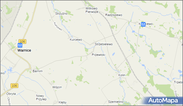 mapa Przewłoki, Przewłoki na mapie Targeo