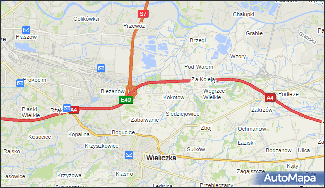 mapa Kokotów, Kokotów na mapie Targeo