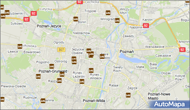 mapa Święty Marcin, Święty Marcin na mapie Targeo