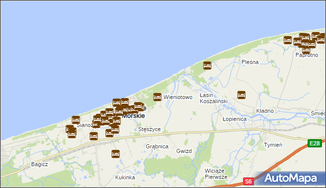 mapa Wieniotowo, Wieniotowo na mapie Targeo